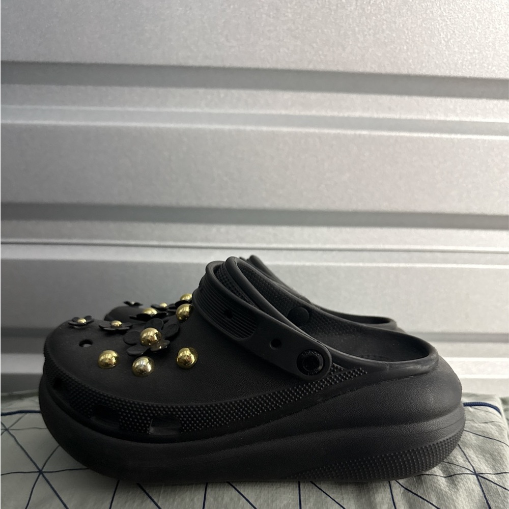 Black Mega Crush Platform Crocs!! - image 1
